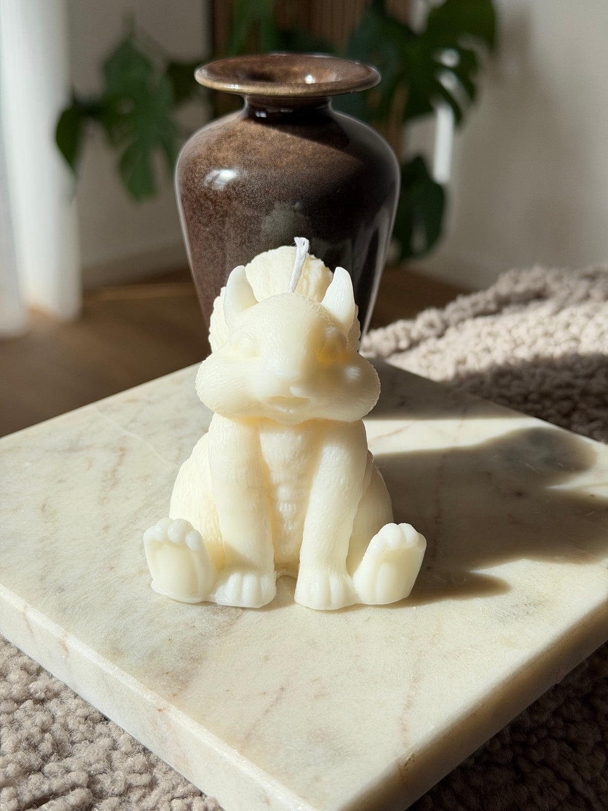Eichhörnchen Kerze
